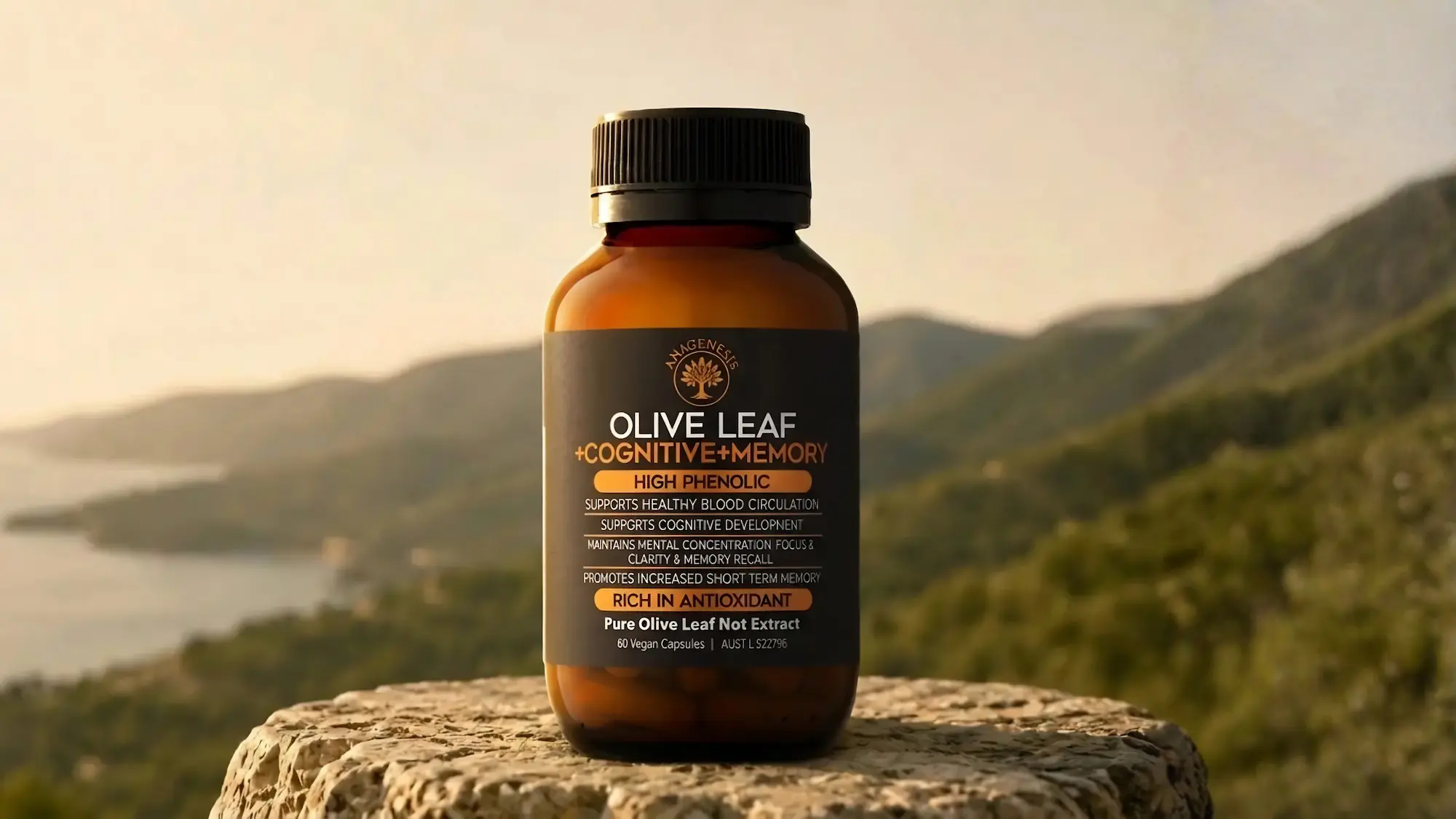 Anagenesis olive leaf supplement range