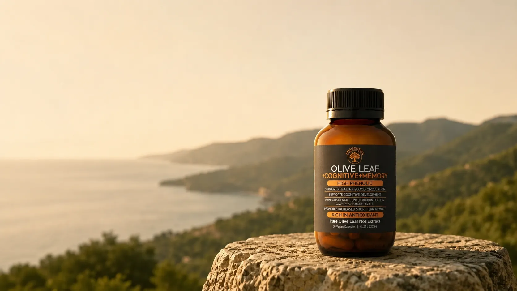 Anagenesis olive leaf supplement range